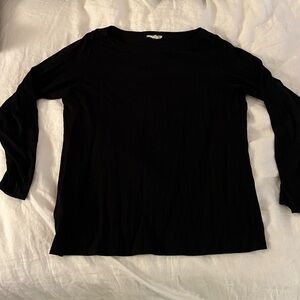 Eileen Fisher Boat Neck Long Sleeve